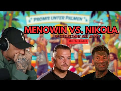 Chris Broy REAGIERT  auf Promis unter Palmen S 3 F 5:  Menowin vs. Nikola