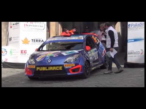Battilani-Cerlini palco di arrivo 37° Rally il Ciocco 2014