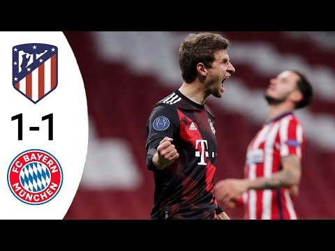 Atletico Madrid vs Bayern Munich 1-1 All Goals & Extended highlights UCL 2020