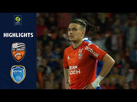 FC LORIENT - ESTAC TROYES (1 - 1) - Highlights - (FCL - ESTAC) / 2021-2022