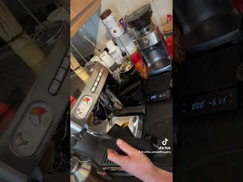 WELHOME WPM KD270S” FIRST TIME IN USAGE AFTER SETTING GRIND. #3rd#attempt#coffeemachine #coffee##art