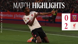 Download lagu Highlights: West Ham 0-2 Liverpool | Isak Scores in Premier League Win mp3 Download lagu Highlights: West Ham 0-2 Liverpool | Isak Scores in Premier League Win mp3