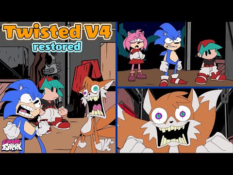FNF: Sonic Vs Tails // Twisted V4 Restored █ Friday Night Funkin' █