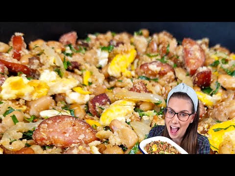 Delicious, very easy and simple recipe for Tropeiro beans.