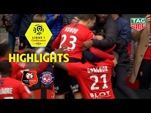 Stade Rennais FC - Toulouse FC ( 3-2 ) - Highlights - (SRFC - TFC) / 2019-20
