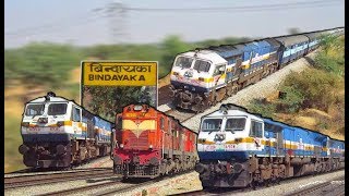 Download lagu Heavy Diesel Rail Traffic on Jaipur - Phulera Section of Indian Railways mp3