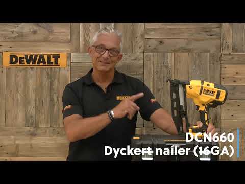 Аккумуляторный гвоздезабиватель DeWALT FLEXVOLT DCN660NT 18V Аккумуляторный гвоздезабиватель DeWALT FLEXVOLT DCN660NT 18V