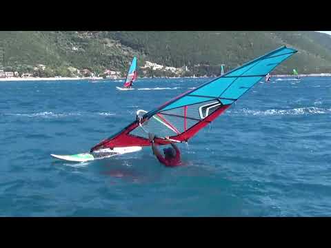 How to waterstart, including clew-first