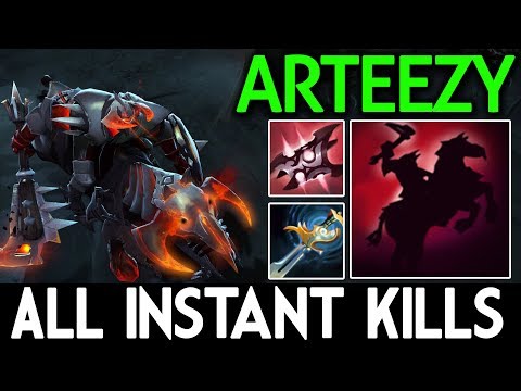 Arteezy Dota 2 [Chaos Knight] All Instant Kills