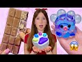 Testing VIRAL TABA SQUISHY HACKS Wax Covered Taba Squishy DIY Taba Squishy Tutorial