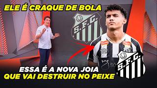 GLOBO ESPORTE SP | A NOVA JOIA PEPÊ FIRMINO QUE PROMETE D3STRU1R NO PEIXÃO ESSE ANO!!