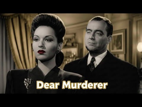 Dear Murderer (1947) – Full Movie | British Noir | Crime | Thriller | Public Domain | Free Movie 