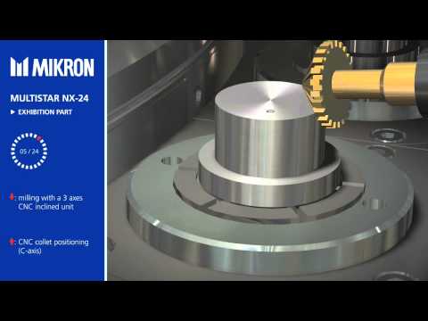 Rotary Transfer MIKRON - Multistar NX-24 - In action macchina transfer Rundtaktmaschine
