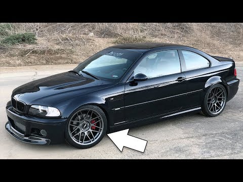 E46 M3 LOOKS INCREDIBLE WITH NEW WHEELS!