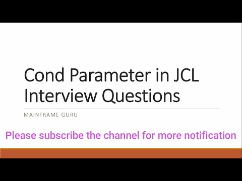Cond Parameter in JCL Interview Questions with Examples | Mainframe Guru