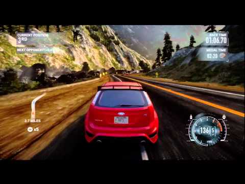 NFS The Run - Mountain Men - Gold Medal - National Park - Xbox 360