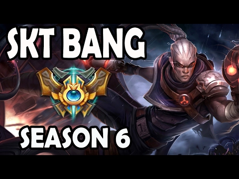 SKT T1 Bang Lucian vs Graves ADC Ranked Challenger Korea