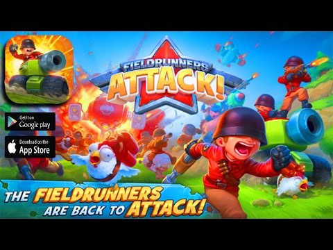 Fieldrunners Attack! - Gameplay Trailer HD (iOS, Android) - YouTube