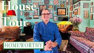 HOUSE TOUR | A Colorful Farmhouse in Delhi, India