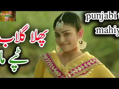 Puhla Waye Gulab Deya Punjabi Tappe Mahiye