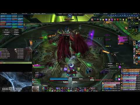 Resurrection vs Kil'jaeden Mythic
