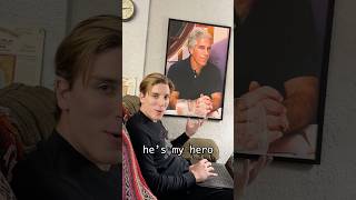 my roommate has an Epstein poster…