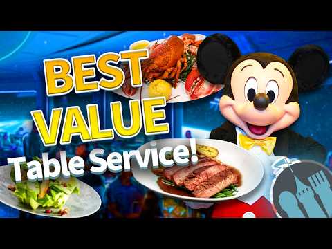 Top 10 BEST VALUE Restaurants in Disney World -- Table Service Meals