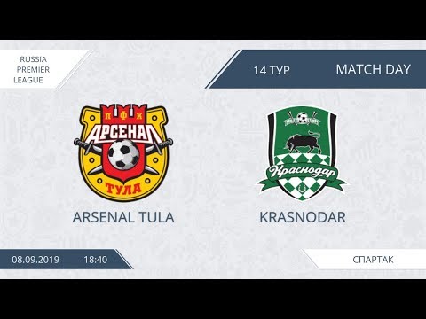 AFL19. Russia. Premier League. Day 14. Arsenal Tula - Krasnodar