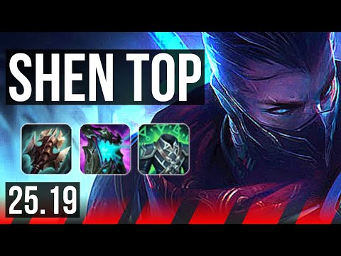 SHEN vs AATROX (TOP) | Godlike | KR Diamond | 25.19