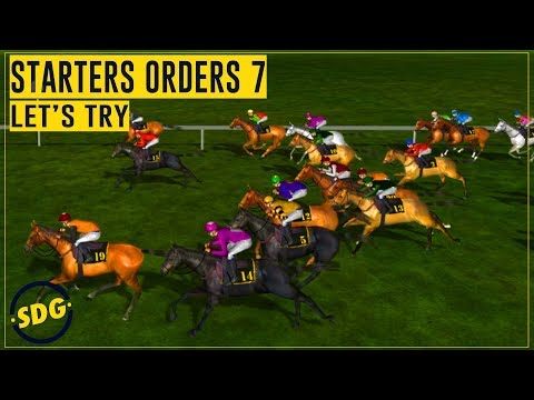 Let's Try Starters Orders 7 Game Play - Horse Racing & Management Sim - YouTube