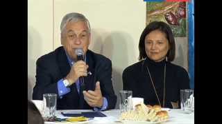 preview picture of video 'Presidente Piñera y ministra Silva inspeccionan avances del embalse Chacrillas'