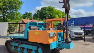 Morooka MST-1100 Track dumper / Tool carrier - Flat tipper + Hiab 026 T3 tracked dumper for sale - Image 4 | Machineryline IE Morooka MST-1100 Track dumper / Tool carrier - Flat tipper + Hiab 026 T3 tracked dumper | Image 4 - Machineryline
