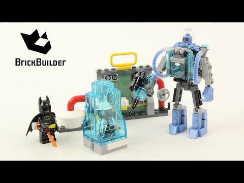 Vidéo LEGO The Batman Movie 70901 : L'attaque glacée de Mister Freeze