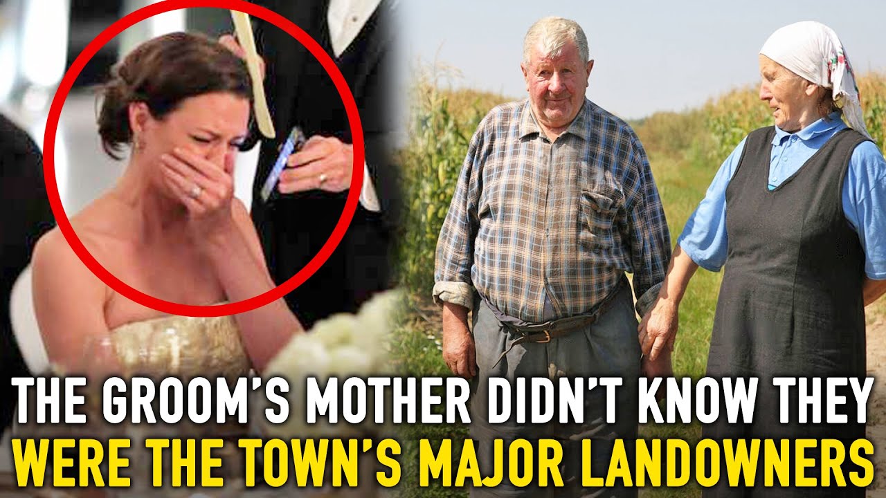Bride had her "bumpkins" parents barred from the wedding by the groom's mother