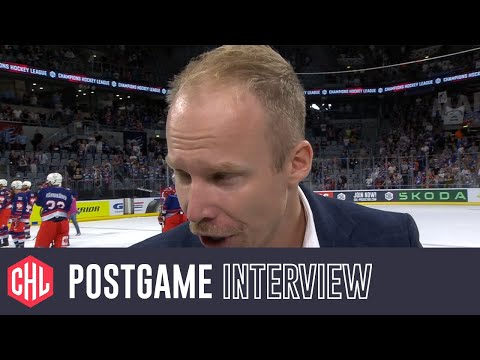 Postgame interviews: Adler Mannheim - Red Bull Salzburg