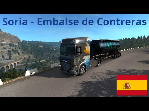 Euro Truck Simulator 2 | ProMods 2.50 | Soria (E) - Embalse de Contreras (E) [Timelapse]