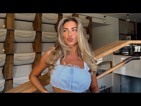 Zara McDermott Dazzles in Blue Co-ord with Louis Tomlinson: A New Romance Unveiled!