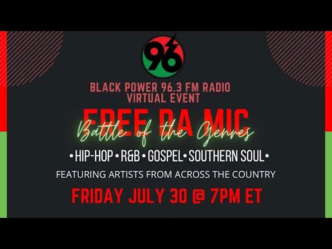 Black Power 96 Presents - Free Da Mic: Battle of the Genres