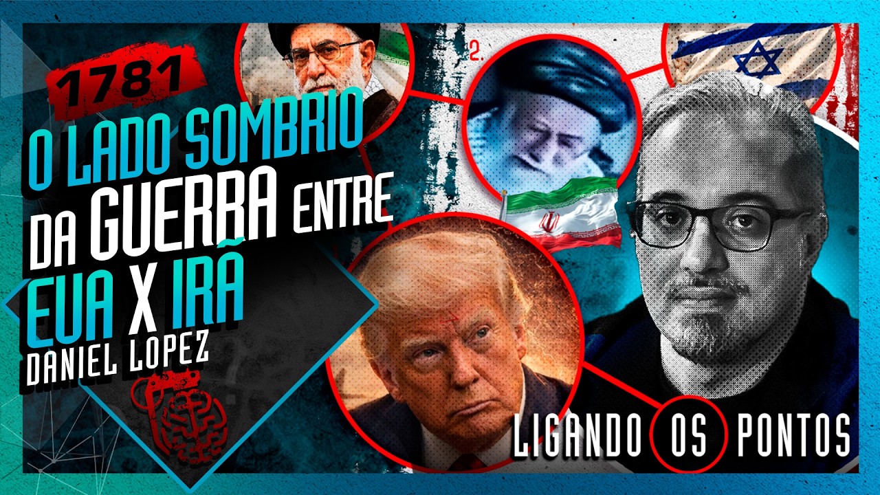 O LADO SOMBRIO DA GUERRA EUA X IRÃ: DANIEL LOPEZ - Inteligência Ltda. Podcast #1781