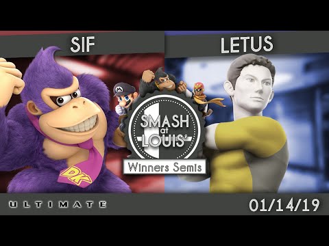 Sif (DK, Daisy, ZSS) vs. LetUs (WiiFit) - Winners Semis - Smash @ Louis' #1