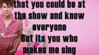 Your Biggest Fan (with Lyrics) - Nick Jonas - Soundtrack Version