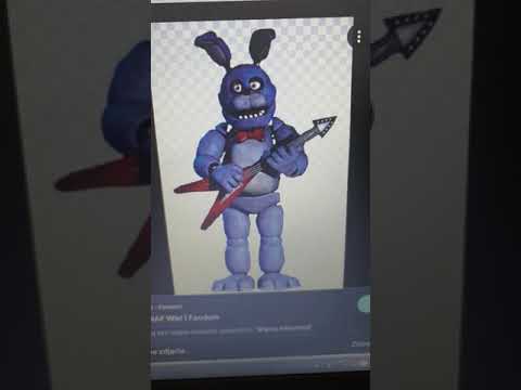 Moje narysowane postacie z fnafa 1 (starałem się)