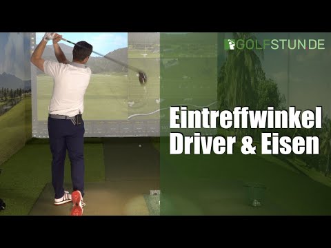 Eintreffwinkel bei Eisen und Driver