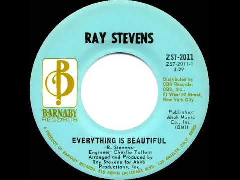 1970 HITS ARCHIVE: Everything Is Beautiful - Ray Stevens (a #1 record--mono 45)