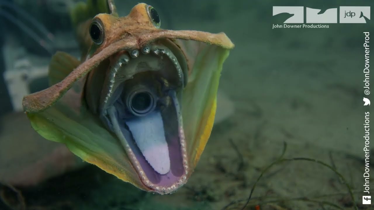 Robotic Sarcastic Fringehead Had To Open Its Big Mouth
