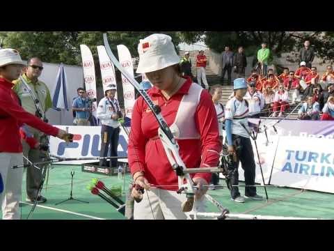 Recurve Cadet Women Team Bronze - Youth Championships 2013 - WUXI (CHN)