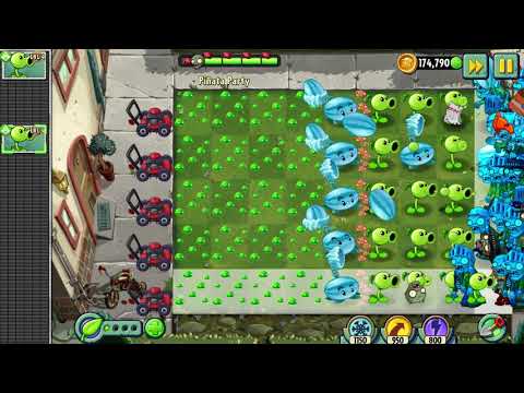 Plants vs Zombies 2 gameplay - Piñata Party - 10/7/2021