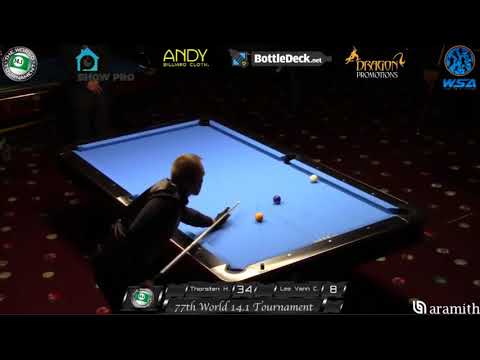 World 14.1 FINAL - Thorsten Hohmann vs LeeVann Corteza