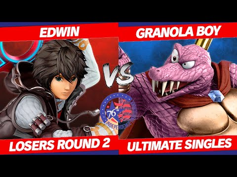 IHS Smash Tournament 2020 - Edwin (Shulk) Vs. Granola Boy (King K. Rool) Losers Round 2
