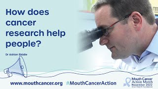 How is mouth cancer research helping patients today?